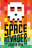 Space Invader Juicy IPA label with pixelated design on a colorful background
